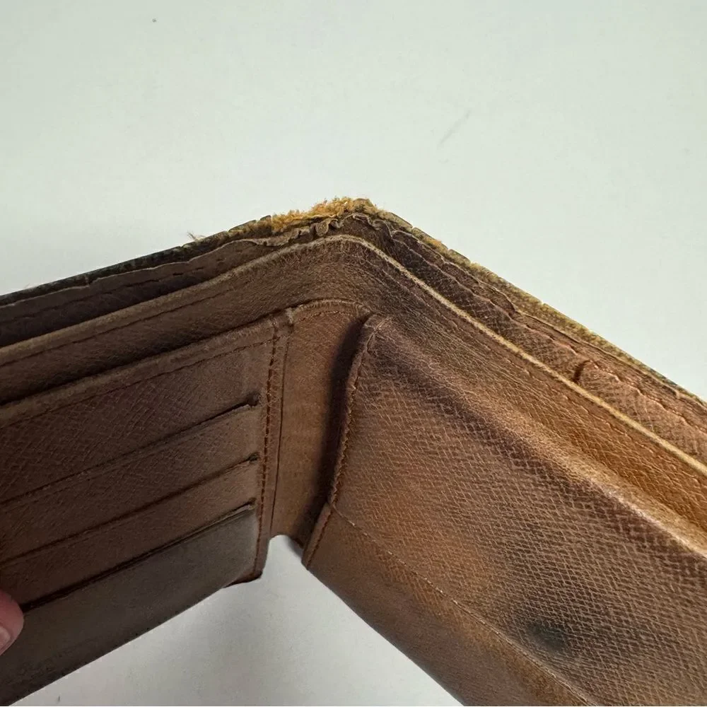 LV Louis Vuitton Monogram Bi-Fold Portefeuille Marco Men’s Wallet CA1903